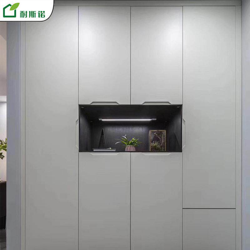 北京厂家全屋定 制爱格板w980柜体柜门板一门到顶衣柜鞋帽烤漆