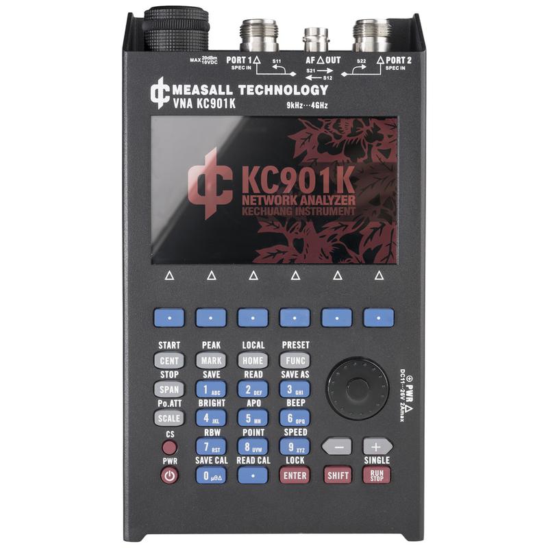 KC901K双端口矢量网络分析仪天馈线频谱射频万用表SWR驻波测试4G