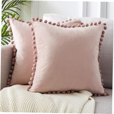 Soft Velvet Cushion Cover Decorative Pillows Throw waist