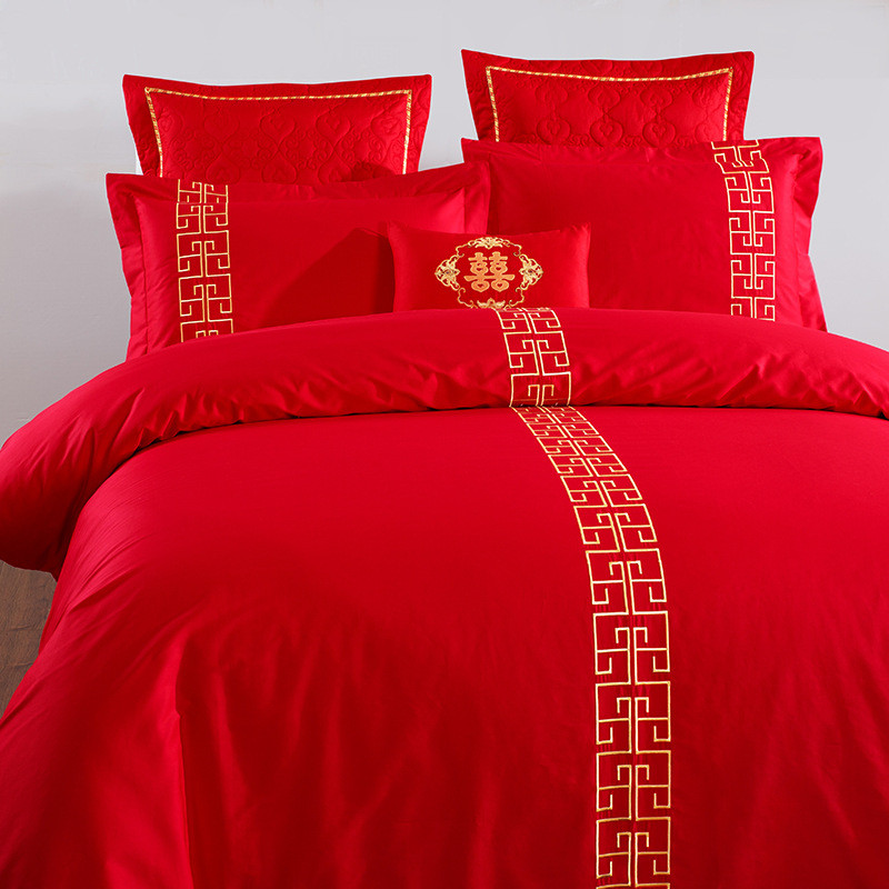 九喜情有独钟家纺床上用品四件套床单被套狐