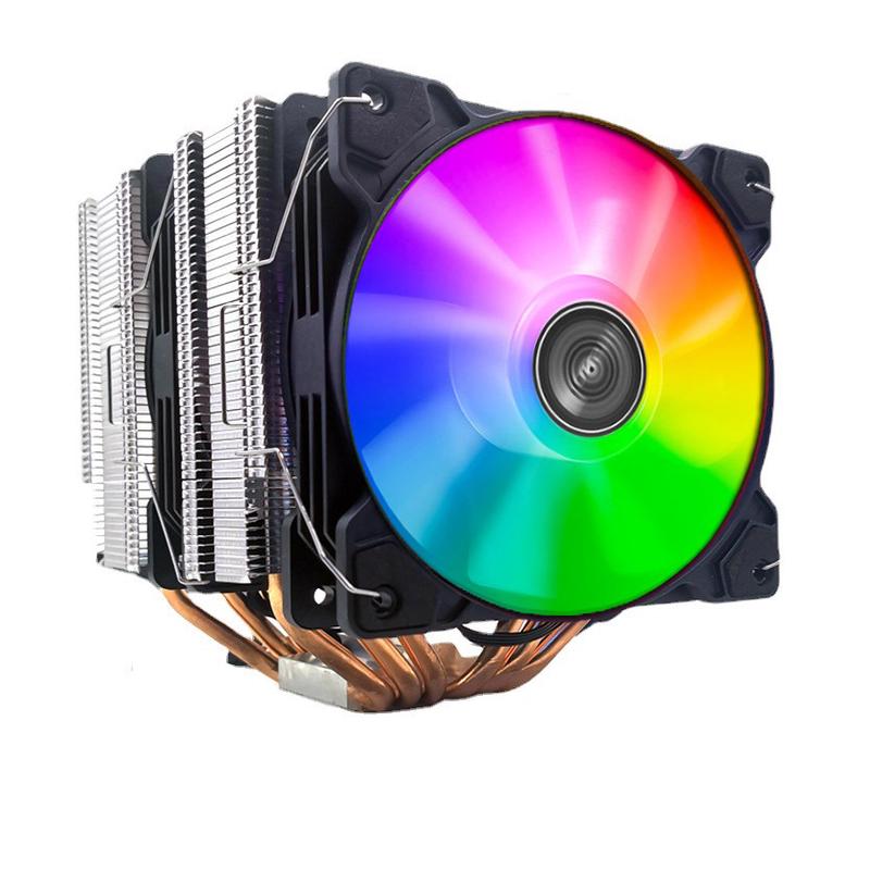 AVC大霜塔6铜管CPU散热器 AM412代1700针 i7 i9 12CMcpu风扇 X99