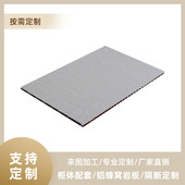 蜂窝铝板整板铝蜂窝板隔热防潮复合加工蜂窝护墙板外墙隔断板