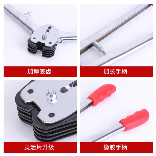捆扎机定制】重型铸铁纸塑手动打包机kf7003【中东东南亚五金工具
