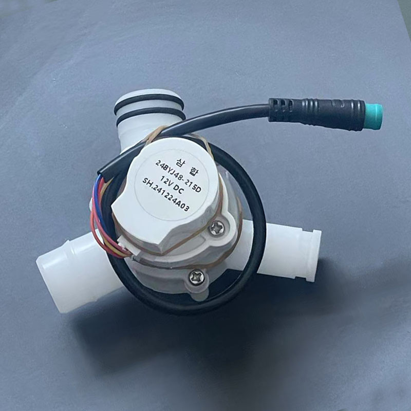智能马桶配件上冲下冲转换三通阀智能坐便器分流切换阀排污分水阀
