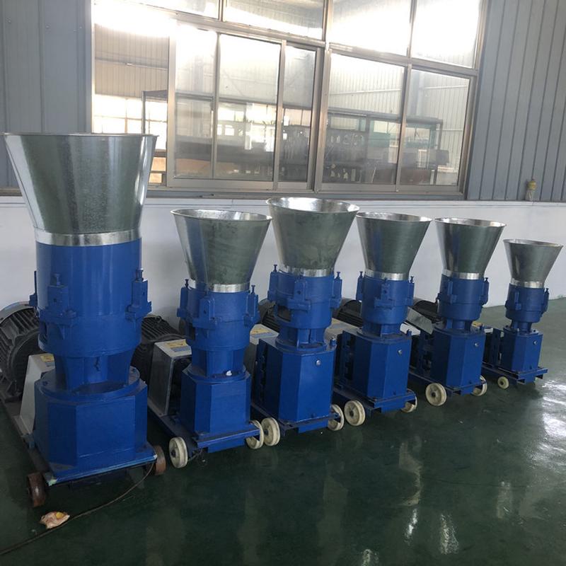 家用小型鸡鸭鹅牛羊玉米麦麸颗粒饲料机饲料机秸秆饲料制粒机