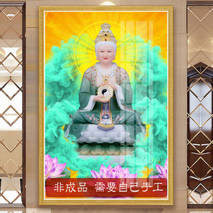 适用无生老母十字绣2025新款无极老母瑶池金母家用画像贴满砖钻石