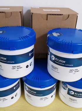 杜邦科慕Krytox GPL205GD0 206 207 227 105 全氟聚醚高温润滑脂