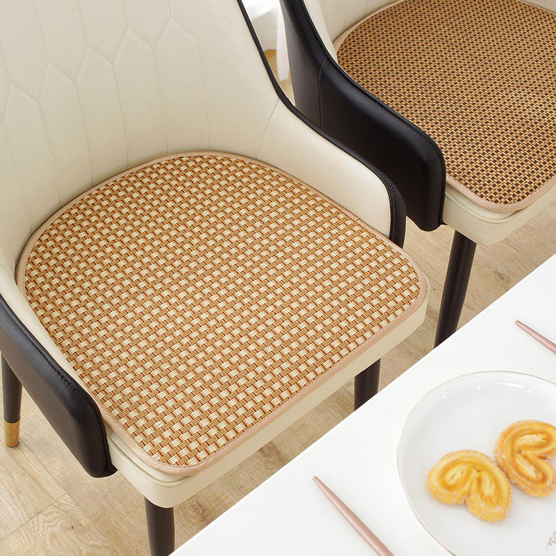 夏季马蹄型凉席餐桌椅子垫轻奢防滑座垫家用现代简约椭圆屁股坐垫,居家布艺,椅垫,淘宝优惠券,粉丝福利购,淘宝优惠卷