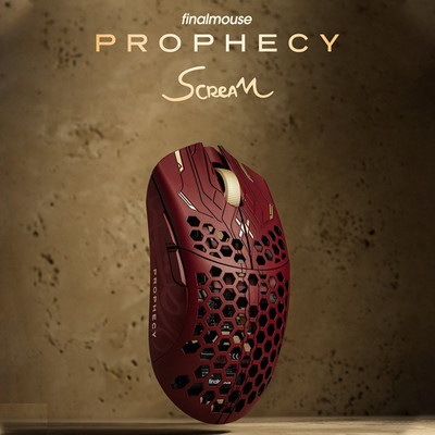 FINALMOUSE UlX无线电竞游戏鼠标幻影守卫者 混合碳纤维材质 轻量