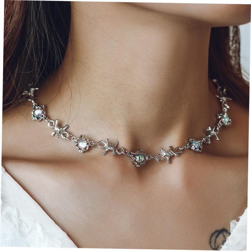 Necklace Sweet clavicle Chain Hip Hop choker Accessories项链