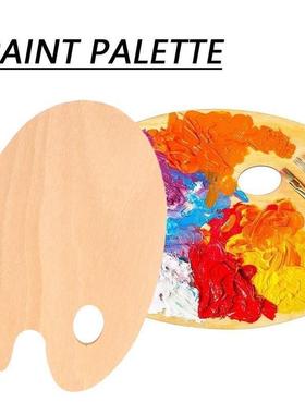 1 Pc Paint Tray Palette Art Supplies Watercolor Oval Paintin