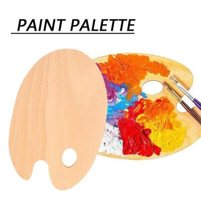 1 Pc Paint Tray Palette Art Supplies Watercolor Oval Paintin