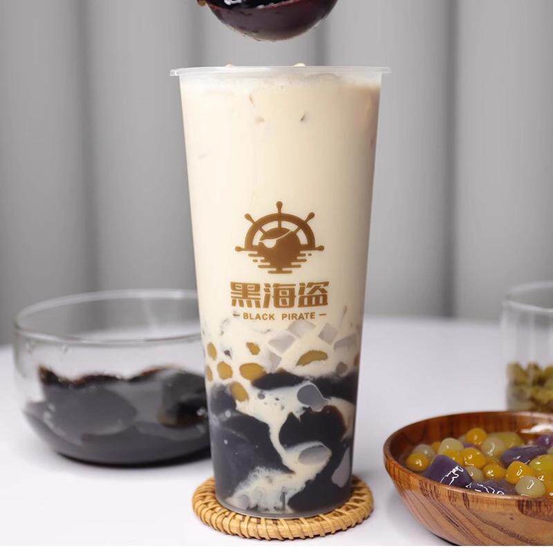 新日期家宏其利仙草冻罐头830g 即食黑凉粉烧仙草小吃甜品奶茶店