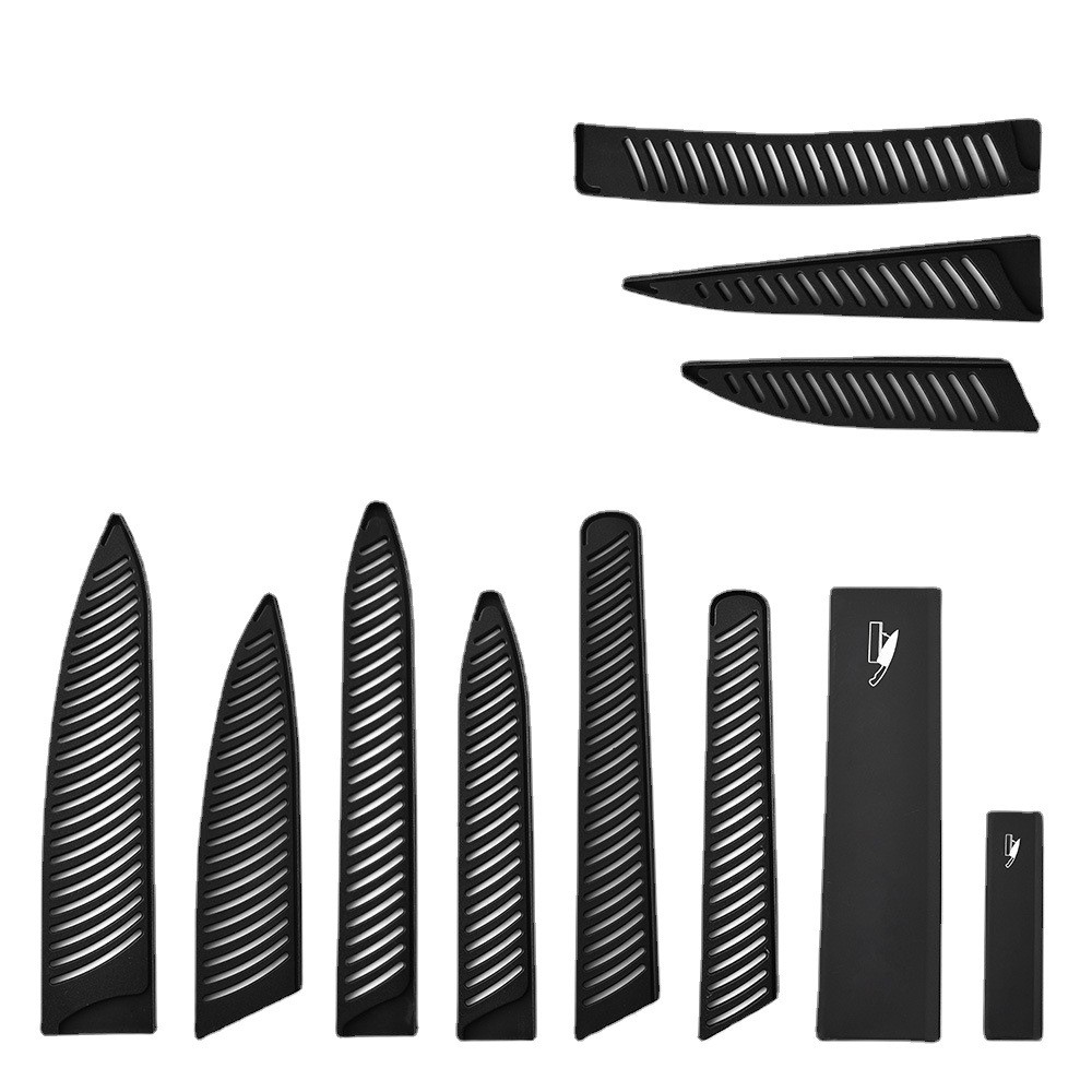 菜刀厨师刀PP透明塑料刀套陶瓷刀具保护套防尘套通用刀鞘批发