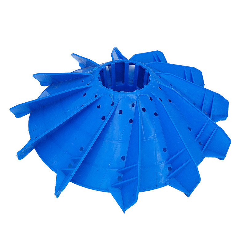 厂家直供配件专用塑料叶轮 鱼塘养殖增氧泵叶轮叶轮式增氧机批发