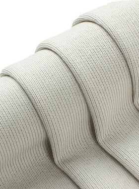 32s打底涤罗纹布料260g针织面料服装螺纹布秋冬棉保暖衣舒适