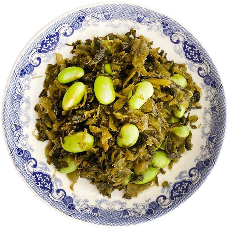 毛豆菜苋阿婆外婆菜苏州周庄特产咸菜酱菜农家腌下饭菜非雪菜60克
