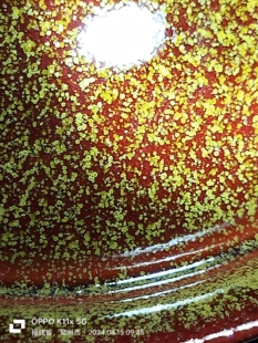 1250 茶叶沫釉料复合釉艺术釉花釉陶艺陶吧中温釉结晶釉颜料1180