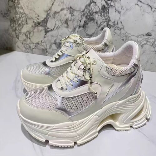 艾今25秋新品内增高10cm老爹鞋