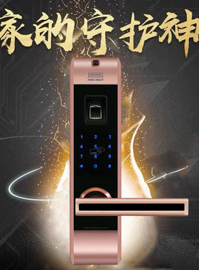 Keylock第吉尔313指纹密码刷卡电子门锁防盗锁智能锁正品