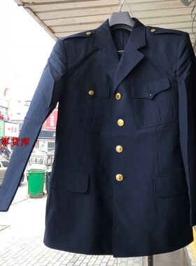 库存正品老式军迷老兵服毛料套装
