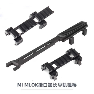 2.0激趣司马军典MI 撸蛋堂LDT司骏MP5 MOLK金属镜桥模型玩具配件