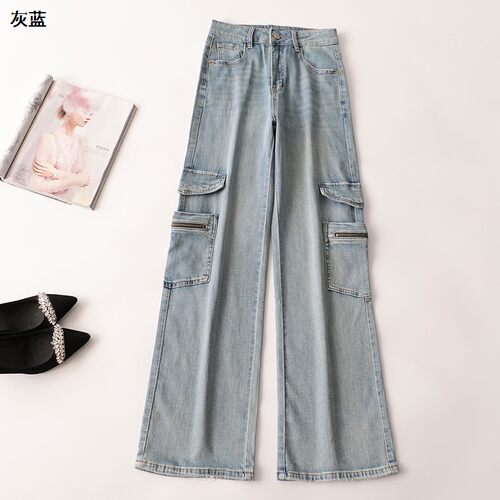 409864秋牛仔裤深圳女长款