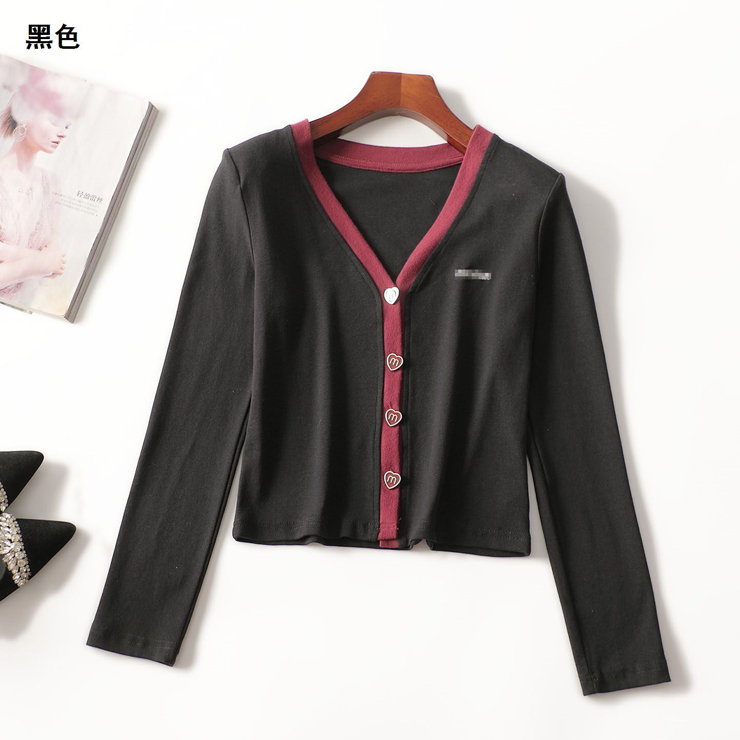 246833 秋棉外套 女短款长袖单排扣,女装/女士精品,短外套,淘宝优惠券,粉丝福利购,淘宝优惠卷