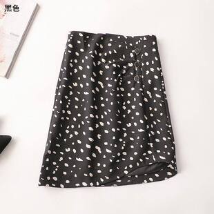 现货 女印花长款 243534 秋半身裙