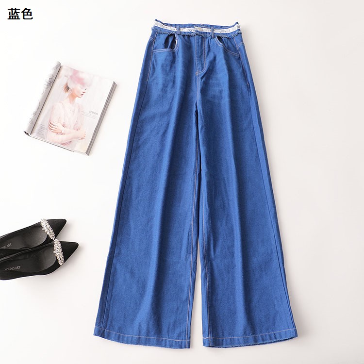 244655 秋牛仔裤 深圳女长款