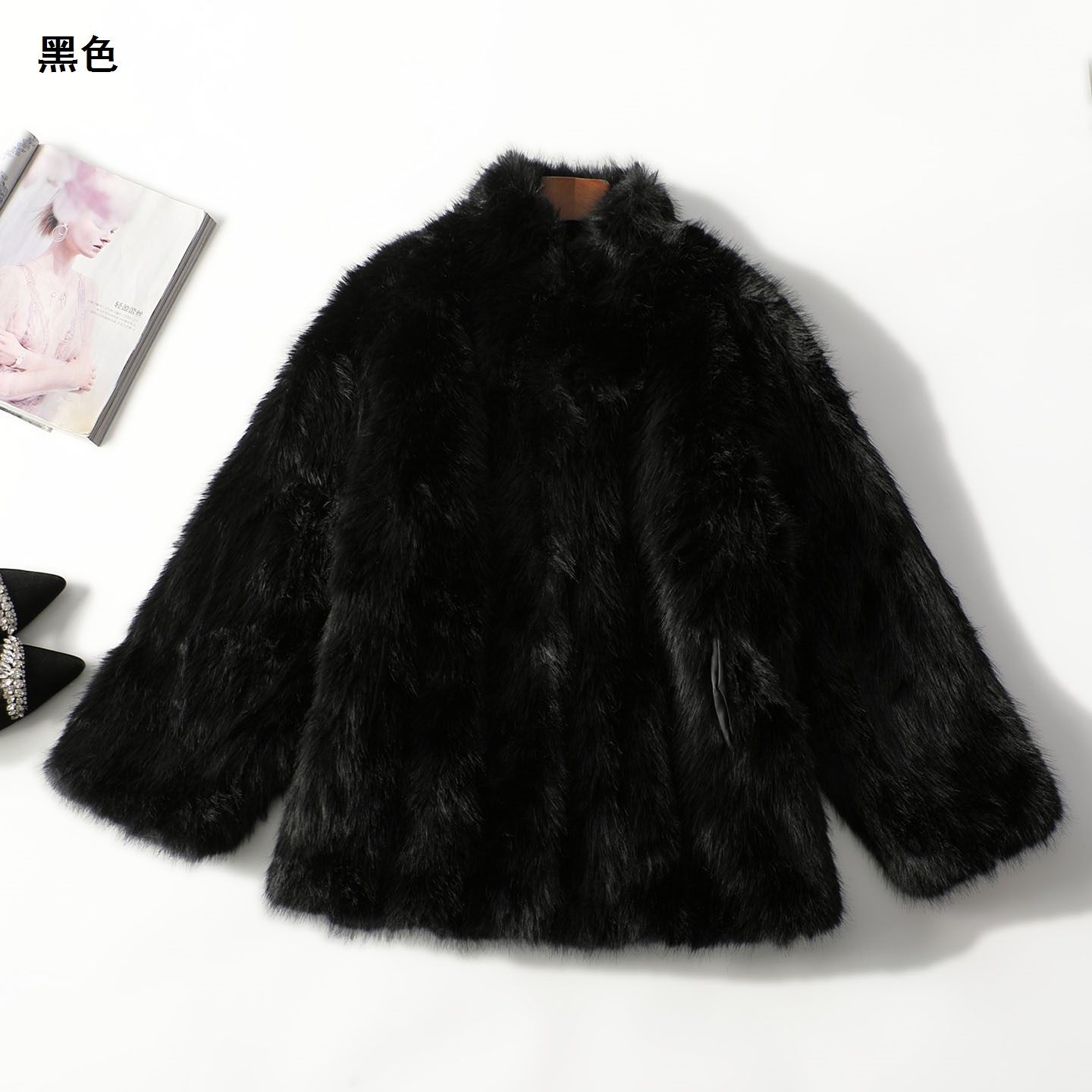 248122 冬外套 女中长款长袖暗扣清仓,女装/女士精品,短外套,淘宝优惠券,粉丝福利购,淘宝优惠卷