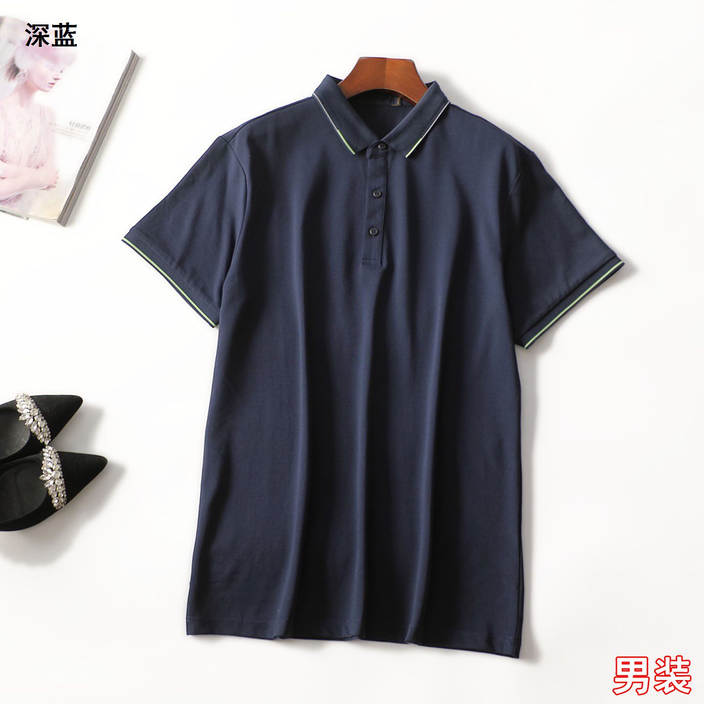 249229 夏T恤 女中长款短袖套头.2XL.3XL.4XL.5XL