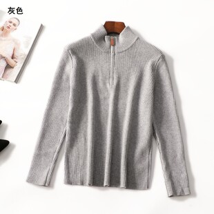 415099 秋毛衣 女中长款长袖套头.M