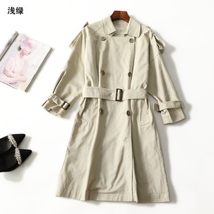 【次品】503923 风衣门襟边泛白