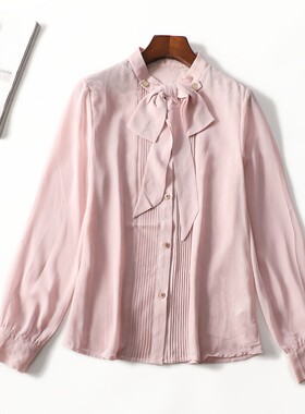 248060 秋衬衫 女中长款长袖单排扣.M.XL.2XL