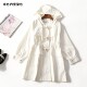 连帽长袖 504471 春长款 风衣