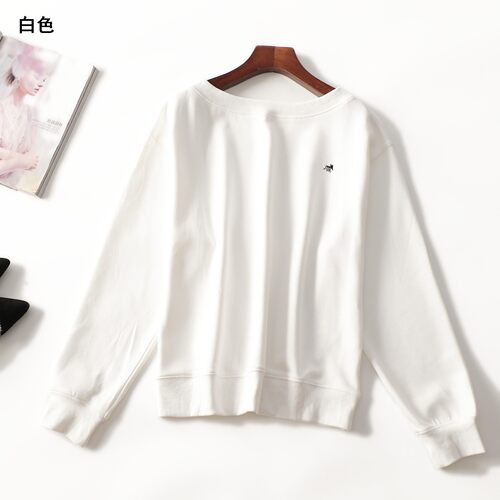 247316 秋卫衣 女中长款长袖套头.S.M.L