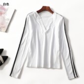 412887 套头 长袖 秋T恤 女中长款