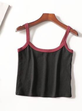 246831 秋棉吊带 女短款套头清仓