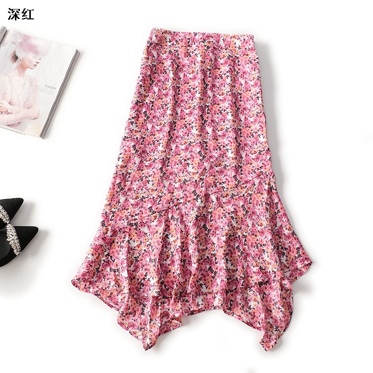 246070 夏半身裙 深圳女加长现货