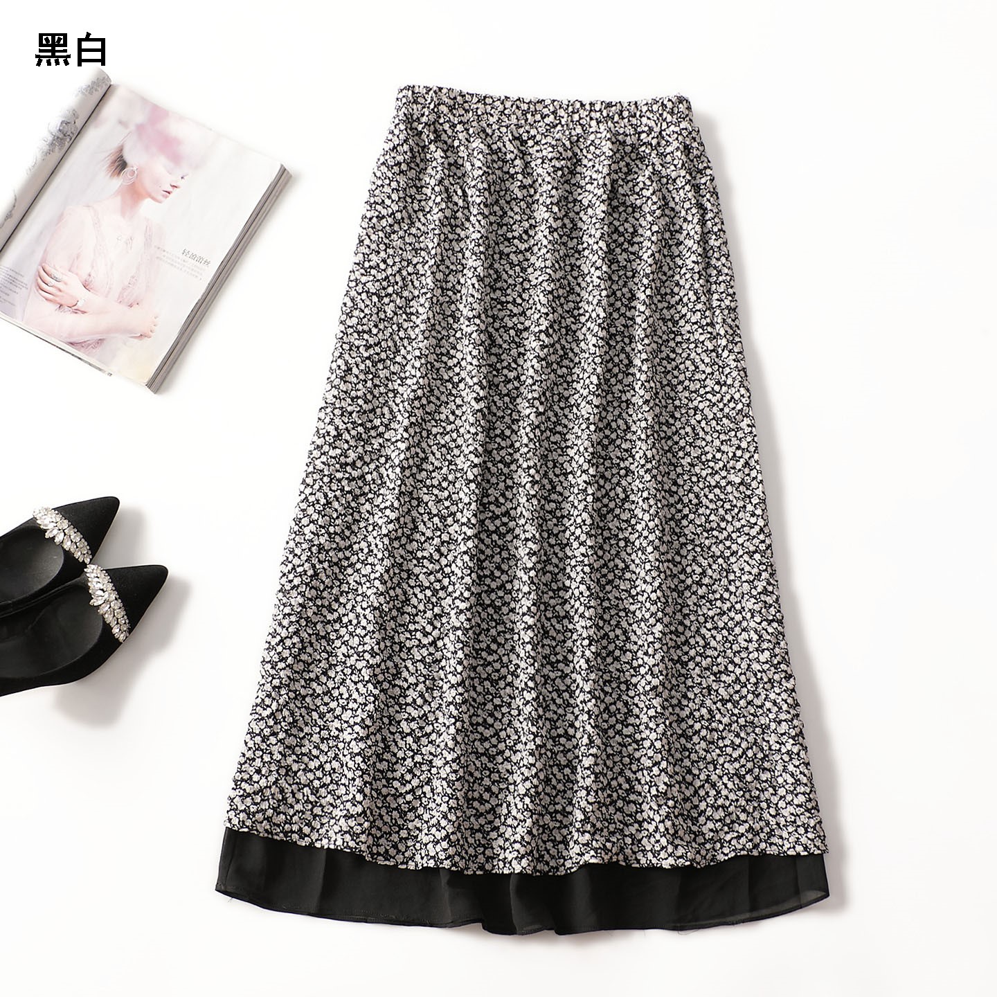 246541 夏半身裙 女加长断码清仓