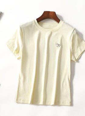249288 夏T恤 女中长款短袖套头.L.XL.2XL.4XL
