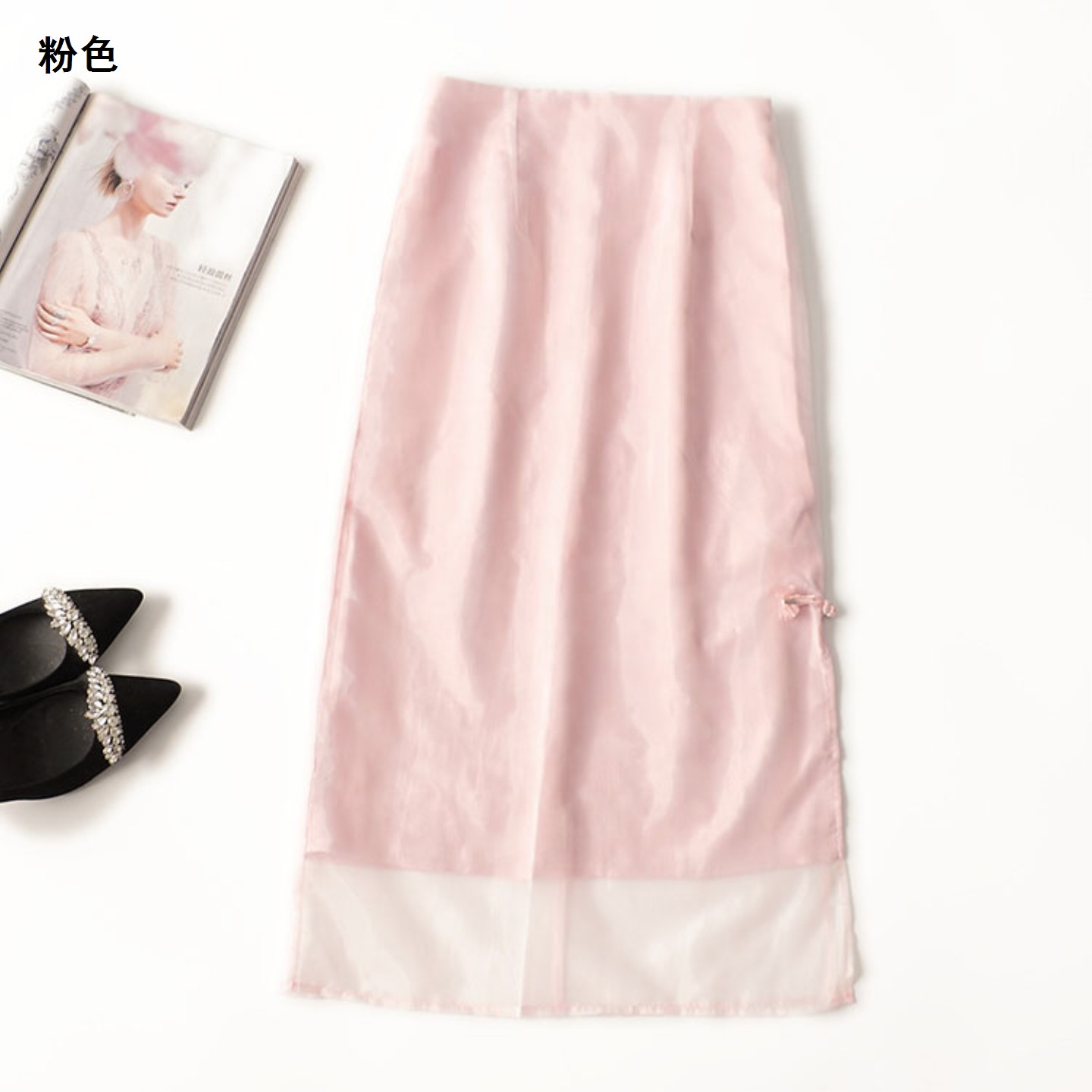 411014 夏半身裙 女加长清仓