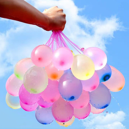 水气球小号快速注水器儿童生日水弹夏日装水户外打水仗水球小神器