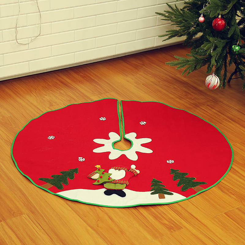 高档圣诞树树裙直径90cm