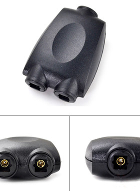 数字光纤转换头一分二 一进二出光纤音频分配器转换头Toslink