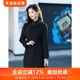 毛呢中长款 清秋 三重门秋冬真丝复古显瘦新中式 旗袍中国风高端女