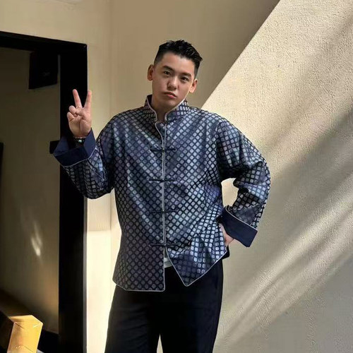 纯手工盘扣正宗真丝高端