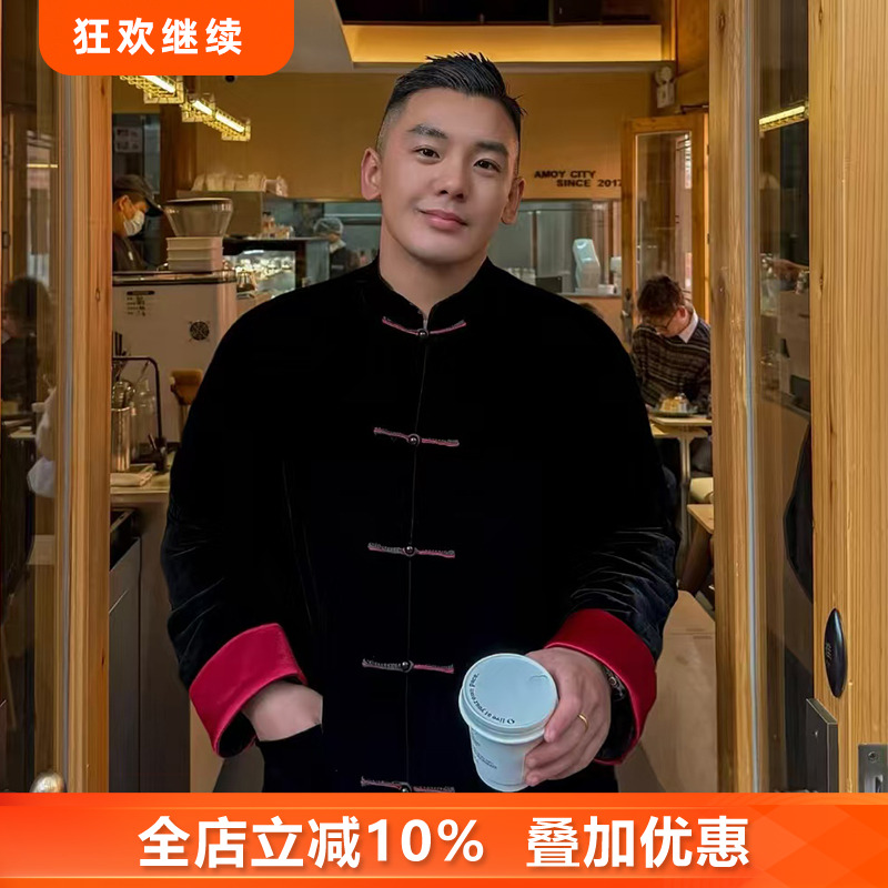 高档经典外套复古中国风男装