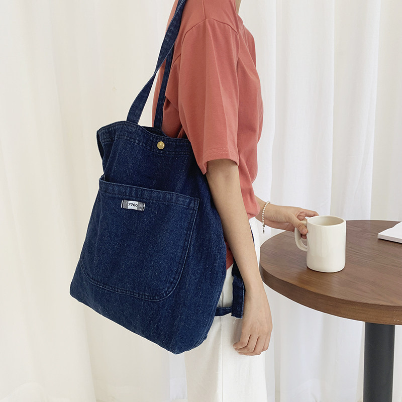 onemorebag HyunA Retro cowboy canvas Bag leisure time One shoulder Inclined shoulder bag capacity Handbagin the Leather/Lady bags/Men's bag, Ms. bags  category - from Buy2taobao.com to provide professional Taobao agent buy service